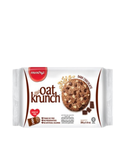 Munchy's Oat Krunch Dark Chocolate Cookies 208 gm