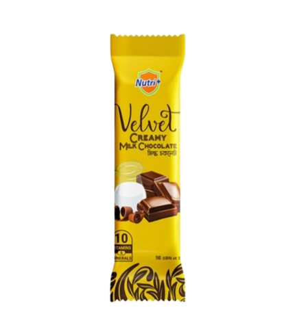 Nutri+ Velvet Creamy Milk Chocolate Bar 15 gm